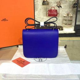 Cobalt Blue Constance Mini 18 Gold Hardware Bag