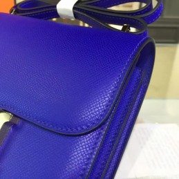Cobalt Blue Constance Mini 18 Gold Hardware Bag