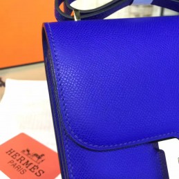 Cobalt Blue Constance Mini 18 Gold Hardware Bag