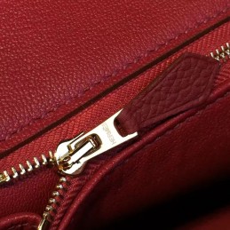 Burgundy Birkin 35 Gold Hardware Bag