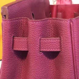Burgundy Birkin 30 Gold Hardware Bag