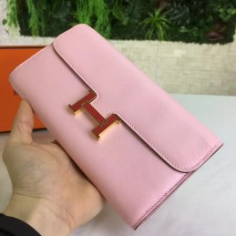 Pink Constance Long Wallet