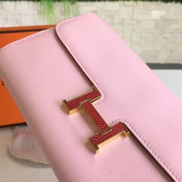 Pink Constance Long Wallet