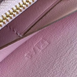 Pink Constance Wallet Gold H Hardware