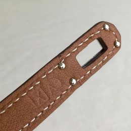 Brown Kelly Wallet Silver Hardware