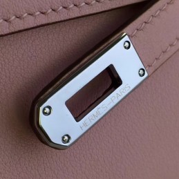 Pink Kelly Wallet Silver Hardware