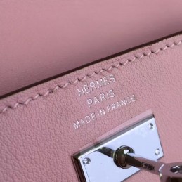 Pink Kelly Wallet Silver Hardware