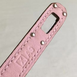 Pink Kelly Wallet Silver Hardware