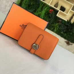 Orange Dogon Wallet