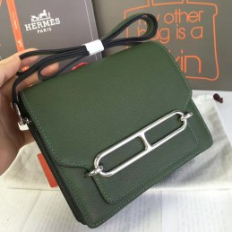 Olive Green Roulis 18 Bag Palladium Chain