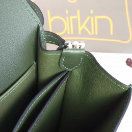 Olive Green Roulis 18 Bag Palladium Chain