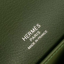 Olive Green Roulis 18 Bag Palladium Chain