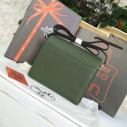 Olive Green Roulis 18 Bag Palladium Chain