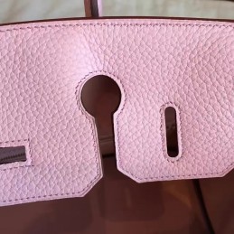Pink Birkin 30 Gold Hardware Bag