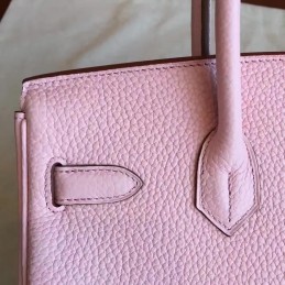 Pink Birkin 30 Gold Hardware Bag