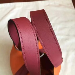 Orange Brown Picotin Lock 13 Bag