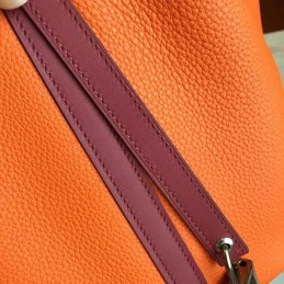 Orange Brown Picotin Lock 22 Bag