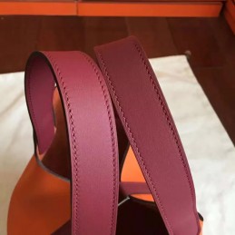Orange Brown Picotin Lock 22 Bag