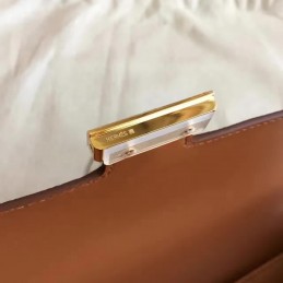 Tan Constance Elan Gold Hardware Bag
