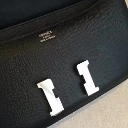 Black Constance Elan Palladium Hardware Bag