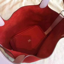 Red Pink Picotin Lock 13 Bag
