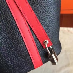 Black Red Picotin Lock 13 Bag