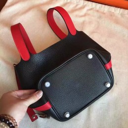 Black Red Picotin Lock 13 Bag