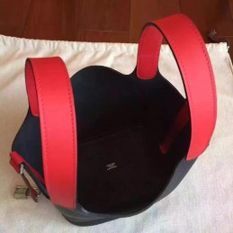Black Red Picotin Lock 13 Bag
