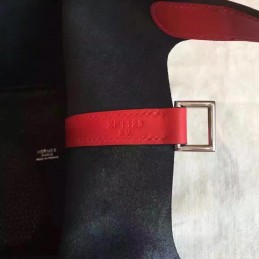 Black Red Picotin Lock 13 Bag