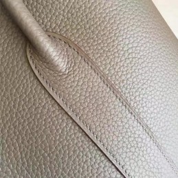 Taupe Garden Party 30 Textured Leather Bag
