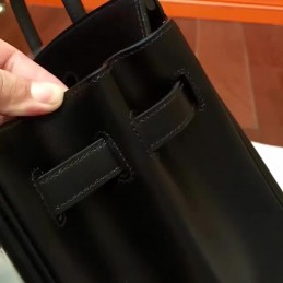 Black Birkin 30 Bag Dark Hardware