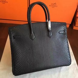 Black Beige Crocodile Leather Kelly 35 Gold Hardware Bag