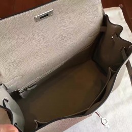Taupe Kelly 32 Palladium Hardware Bag