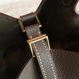 Taupe Picotin Lock 22 Bag