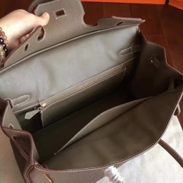 Taupe Birkin 35 Gold Hardware Bag