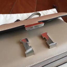 Beige Constance Elan Palladium Hardware Bag