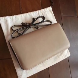 Beige Constance Elan Palladium Hardware Bag