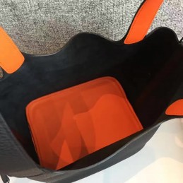 Black Orange Picotin Lock 13 Bag