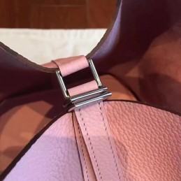 Pink Picotin Lock 22 Bag