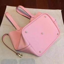 Pink Picotin Lock 22 Bag