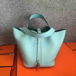 Mint Green Picotin Lock 13 Bag