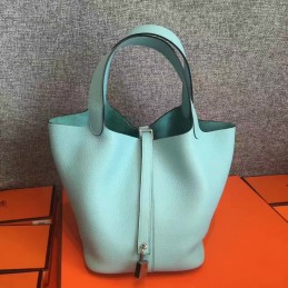 Mint Green Picotin Lock 13 Bag