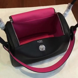 Black Fuchsia Lindy 30 Bag