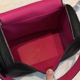 Black Fuchsia Lindy 30 Bag