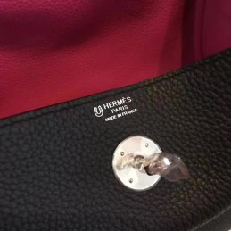 Black Fuchsia Lindy 30 Bag