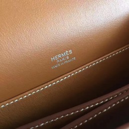 Brown Roulis 18 Bag Palladium Chain