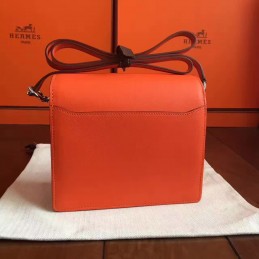 Orange Roulis 18 Bag Palladium Chain