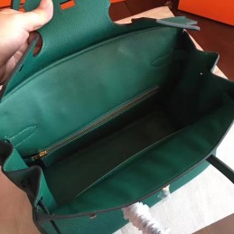 Green Birkin 30 Gold Hardware Bag
