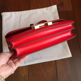Red Constance Elan Gold Hardware Bag