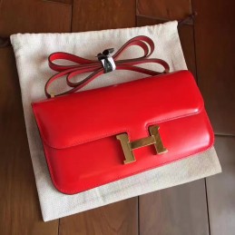 Red Constance Elan Gold Hardware Bag
